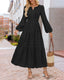 SLIM® V-Neck Tiered Maxi Dress