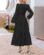 SLIM® V-Neck Tiered Maxi Dress