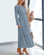 SLIM® V-Neck Tiered Maxi Dress