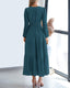 SLIM® V-Neck Tiered Maxi Dress
