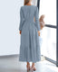 SLIM® V-Neck Tiered Maxi Dress
