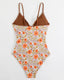 SLIM® Scalloped Edge Cutout Swimsuit