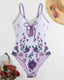SLIM® Scalloped Edge Cutout Swimsuit