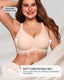 Scalloped Wireless Push Up Bra Buttery Soft
