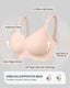 Scalloped Wireless Push Up Bra Buttery Soft
