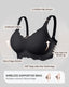 Scalloped Wireless Push Up Bra Buttery Soft