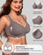 Scalloped Wireless Push Up Bra Buttery Soft