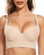 Slimming Anti-sagging Full-Coverage Back Bra-Beige