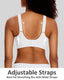 Ultra Comfortable Wireless Support Bra Seamless