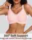 Ultra Comfortable Wireless Support Bra Seamless