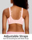 Ultra Comfortable Wireless Support Bra Seamless