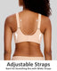 Ultra Comfortable Wireless Support Bra Seamless