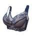 Floral Lace Underwire Push Up Bra