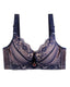 Floral Lace Underwire Push Up Bra