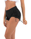 SLIM® Women's High-Waisted Stretchy Beach Swim Shorts