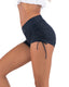 SLIM® Women's High-Waisted Stretchy Beach Swim Shorts