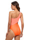 SLIM® Cutout Color Block Triangle One-Piece Swimsuit