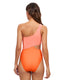 SLIM® Cutout Color Block Triangle One-Piece Swimsuit