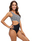 SLIM® Cutout Color Block Triangle One-Piece Swimsuit