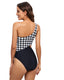 SLIM® Cutout Color Block Triangle One-Piece Swimsuit
