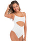 SLIM® Backless Solid Color Bikini One-Piece Swimsuit