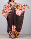 Plus Size Floral Beach Kaftan Cover Up
