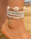 Shell & Starfish Beach Anklet