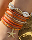 Shell & Starfish Beach Anklet