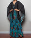 Plus Size Floral Beach Kaftan Cover Up