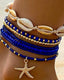 Shell & Starfish Beach Anklet