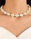Bohemian Shell Pendant Necklace