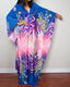 Plus Size Floral Beach Kaftan Cover Up