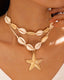 Bohemian Shell Pendant Necklace