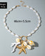 Bohemian Shell & Starfish Pendant Necklace