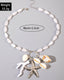 Bohemian Shell & Starfish Pendant Necklace