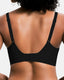 Deep V Wireless Bra Supportive Comfort