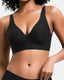 Deep V Wireless Bra Supportive Comfort