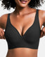 Deep V Wireless Bra Supportive Comfort