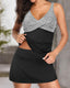 SLIM® Elegant Ruched Tankini with Skirt