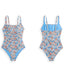 SLIM® Floral Corset One-piece Swimsuit