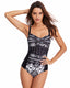 Halter Push-Up Tummy Swimsuit – Bloom