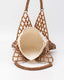 Handwoven Maple Wood Beaded Tote Bag