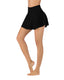 High Waist Tummy Control Flared Swim Skirt