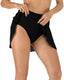 High Waist Tummy Control Flared Swim Skirt