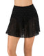 High Waist Tummy Control Lace Swim Skirt