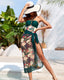 SLIM® Retro Floral Print Swimsuit Set