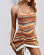 SLIM® Backless Drawstring Knit Dress