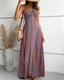 SLIM® Bohemian Crisscross Maxi Dress
