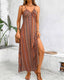 SLIM® Bohemian Crisscross Maxi Dress
