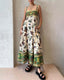 SLIM® Boho Graffiti Cami Maxi Dress